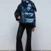 scalperscompany Abrigo Acolchado Bufanda Desmontable-Mujer Abrigos Y Chaquetas