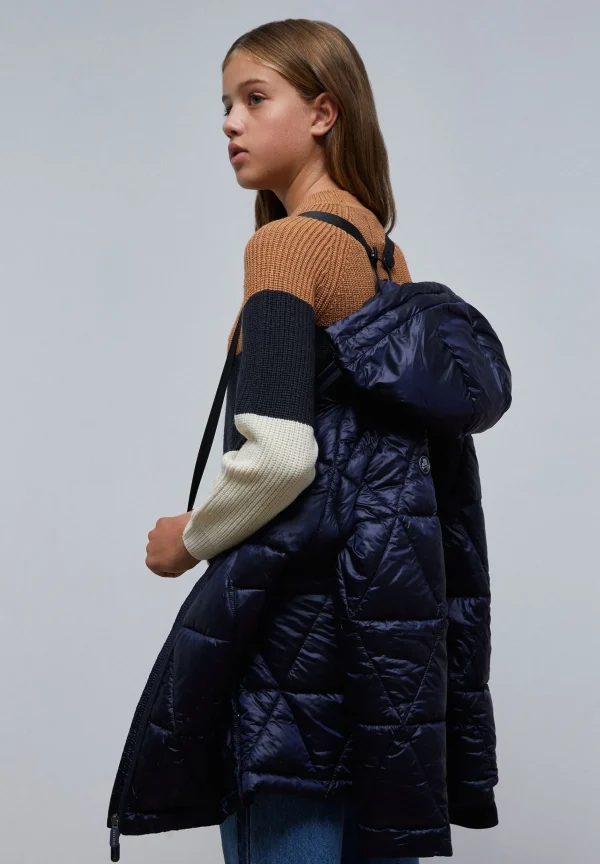 scalperscompany Abrigo Acolchado Metalizado-Niños Abrigos Y Chaquetas