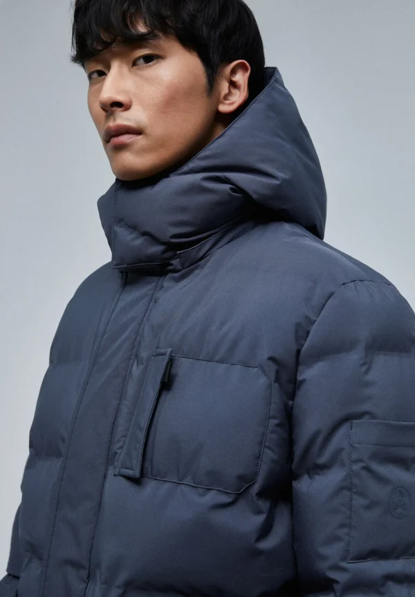 scalperscompany Abrigo Acolchado Water Resistant-Hombre Acolchados