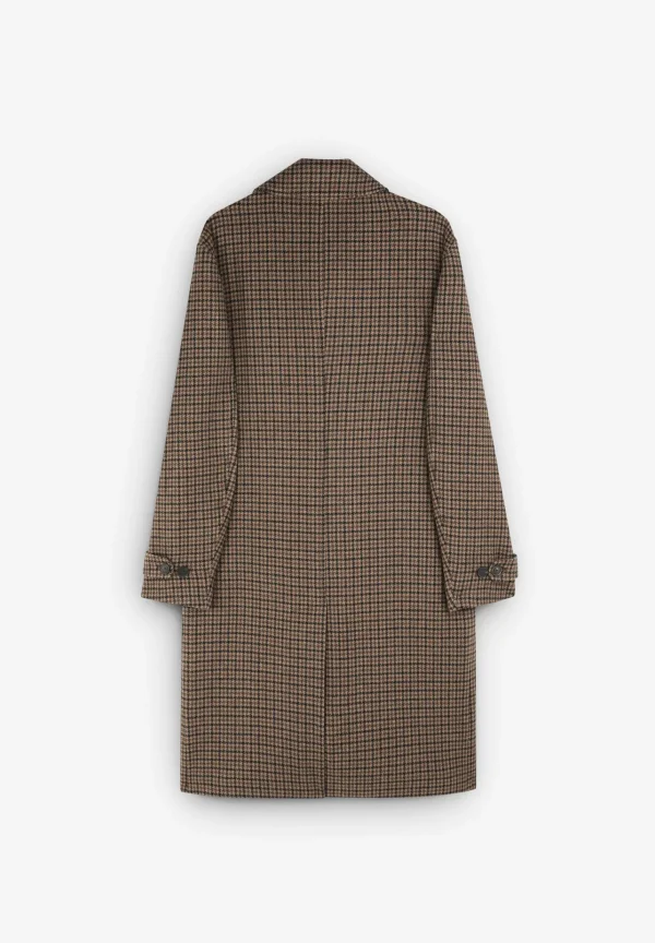 scalperscompany Abrigo Clasico Pata De Gallo-Hombre Abrigos Y Chaquetas