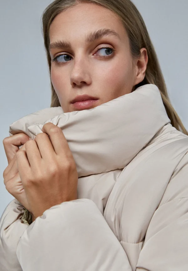 scalperscompany Abrigo Corto Acolchado-Mujer Abrigos Y Chaquetas