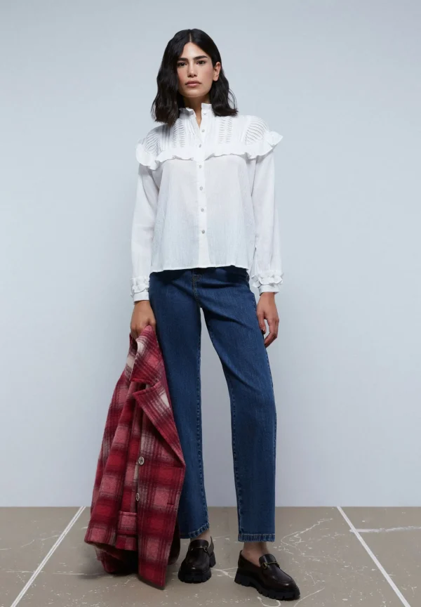 scalperscompany Abrigo Corto Cuadros-Mujer Abrigos Y Chaquetas