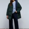 scalperscompany Abrigo Largo Acolchado Reversible-Mujer Abrigos Y Chaquetas