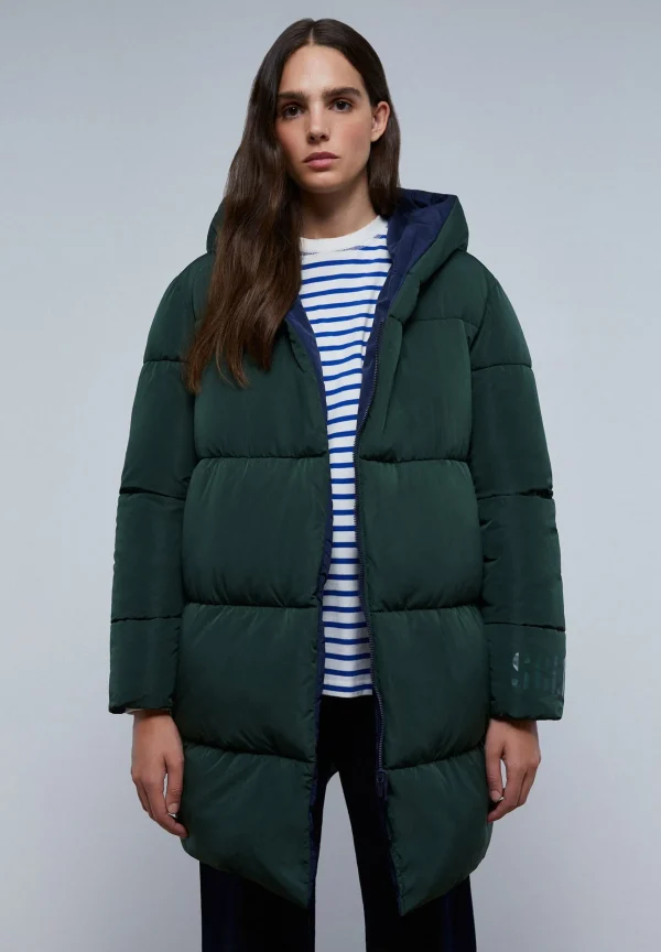 scalperscompany Abrigo Largo Acolchado Reversible-Mujer Abrigos Y Chaquetas