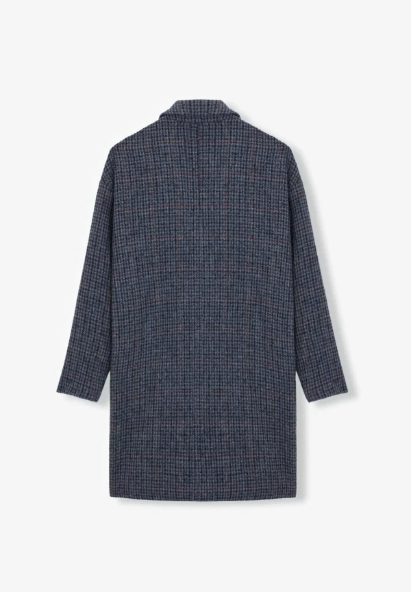 scalperscompany Abrigo Midi Pata De Gallo-Mujer Abrigos Y Chaquetas