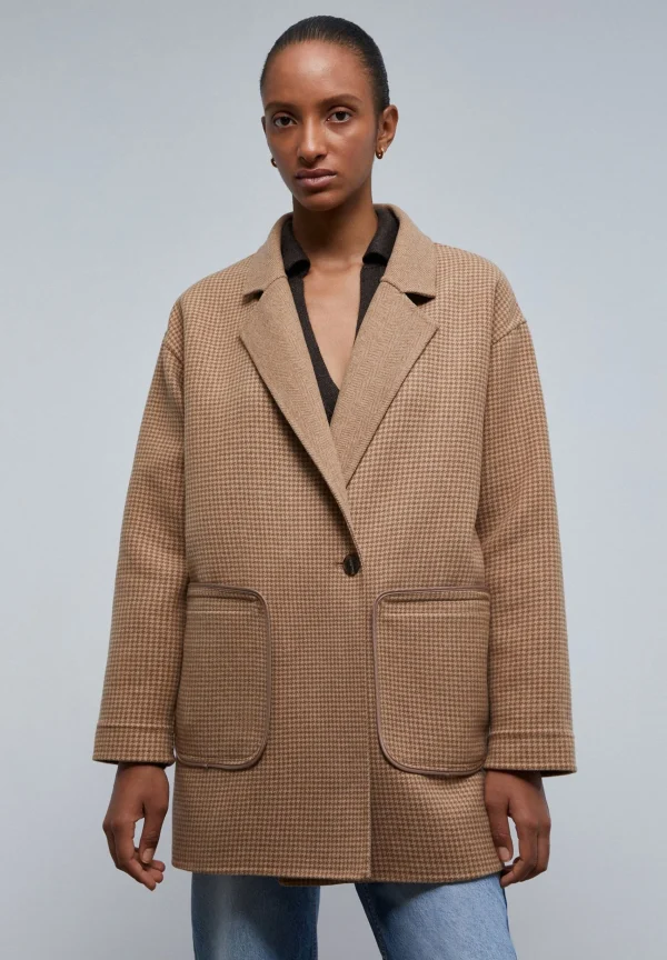 scalperscompany Abrigo Reversible Doble Faz-Mujer Abrigos Y Chaquetas