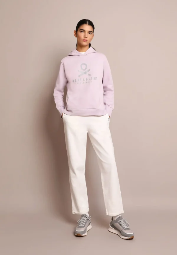 scalperscompany Adn W Basic Hoodie Sweater-Mujer Ropa Deportiva