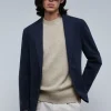 scalperscompany Americana Casual Algodon-Hombre Americanas Y Chalecos