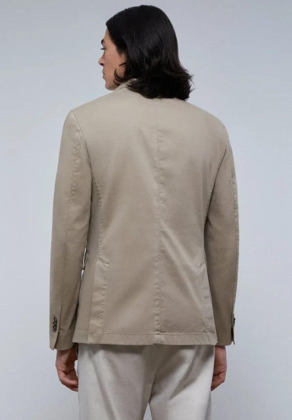 scalperscompany Americana Casual Algodon-Hombre Americanas Y Chalecos
