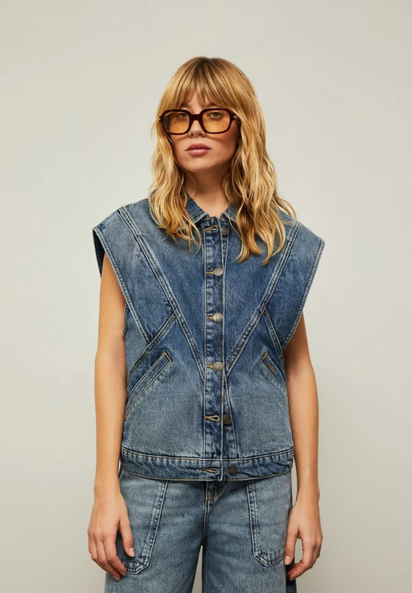 BASH | Chaleco Max-Mujer Blazers Y Chalecos