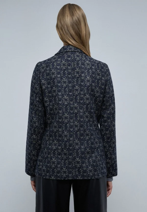 scalperscompany Blazer Cruzada Jacquard-Mujer Blazers Y Chalecos