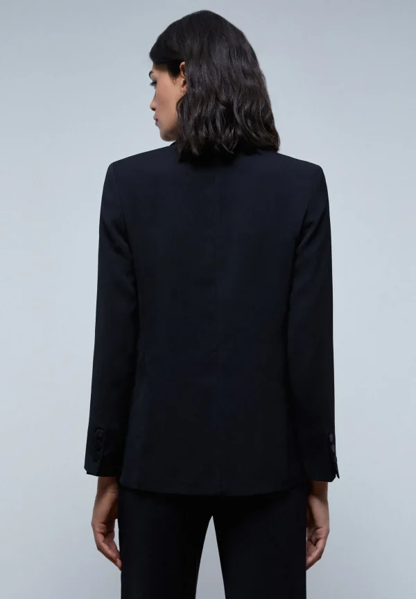 scalperscompany Blazer Cruzada Tipo Esmoquin-Mujer Coleccion