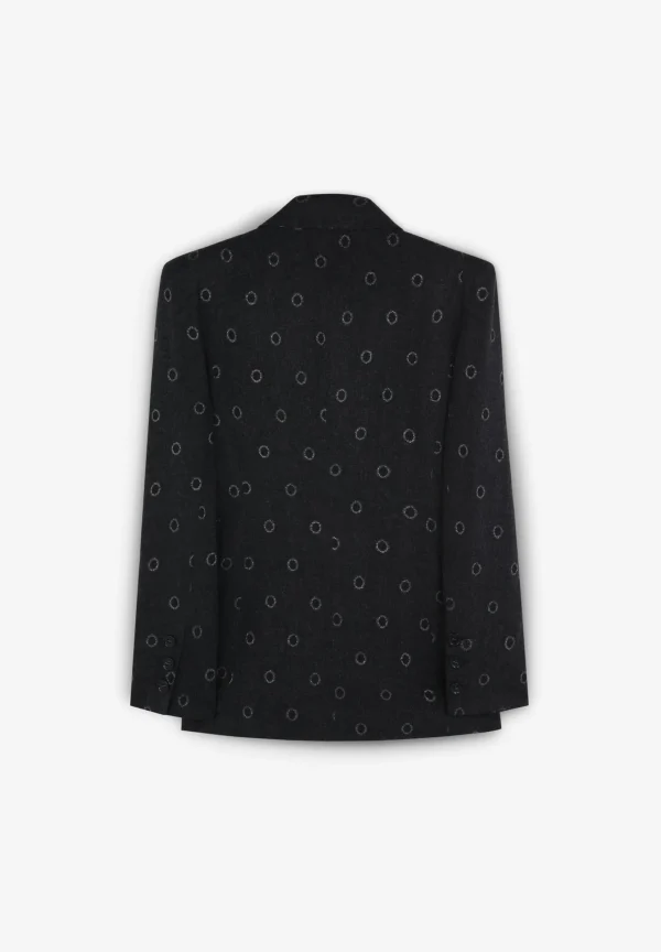 scalperscompany Blazer Detalle Circulos-Mujer Coleccion