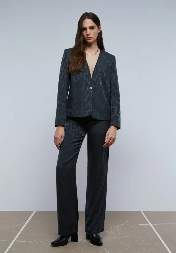 scalperscompany Blazer Fluida Animal Print-Mujer Total Look