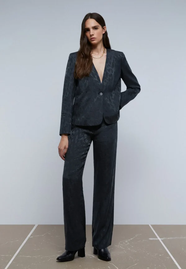 scalperscompany Blazer Fluida Animal Print-Mujer Total Look