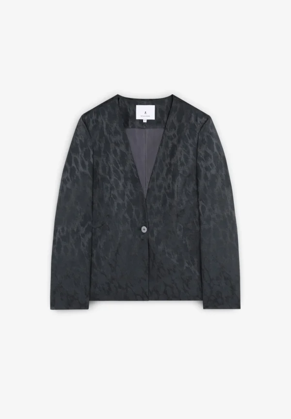 scalperscompany Blazer Fluida Animal Print-Mujer Total Look