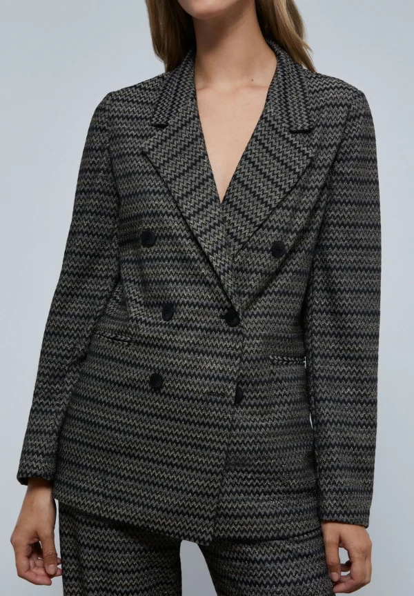 scalperscompany Blazer Ligera Metalizada-Mujer Total Look