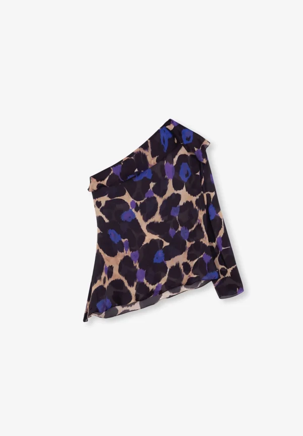 scalperscompany Blusa Asimetrica-Mujer La Gran Fiesta