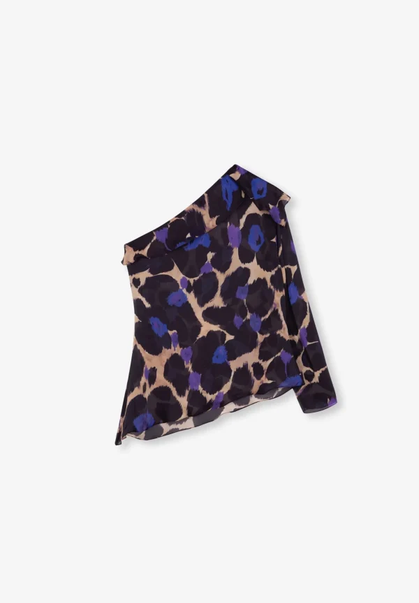 scalperscompany Blusa Asimetrica-Mujer La Gran Fiesta