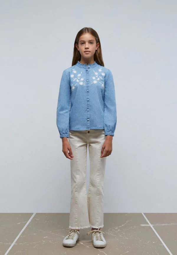 scalperscompany Blusa Bordada-Niños Camisas