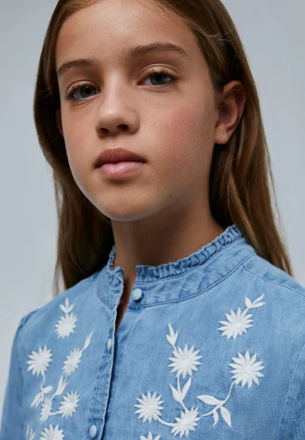 scalperscompany Blusa Bordada-Niños Camisas