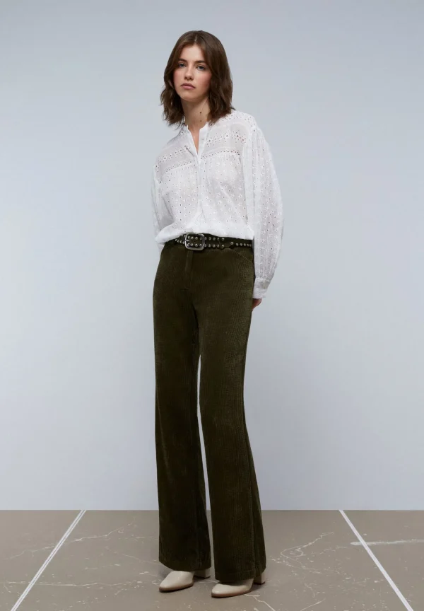 scalperscompany Blusa Bordado Suizo-Mujer Camisas Y Blusas