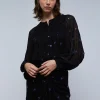 scalperscompany Blusa Detalle Flores-Mujer Camisas Y Blusas