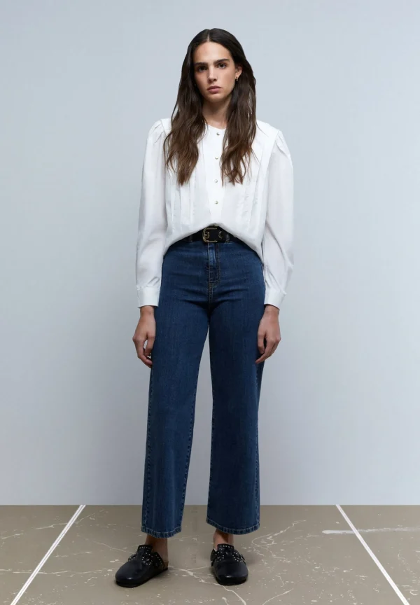 scalperscompany Blusa Detalle Jaretas-Mujer Camisas Y Blusas