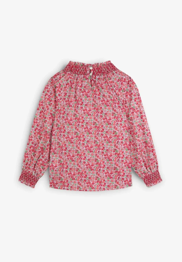 scalperscompany Blusa Flores Nido Abeja-Niños Camisas