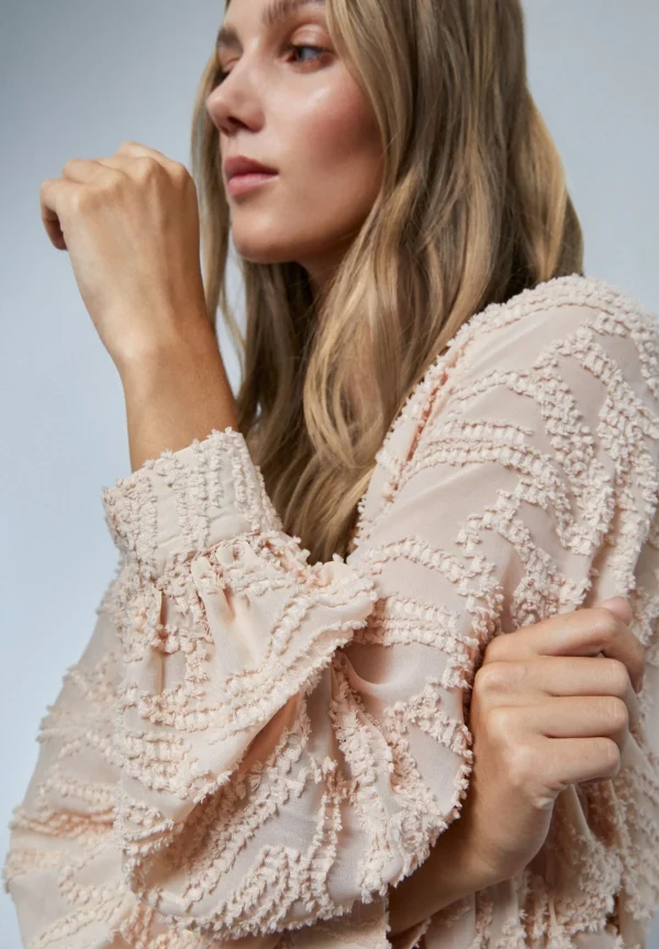 scalperscompany Blusa Jacquard-Mujer Camisas Y Blusas