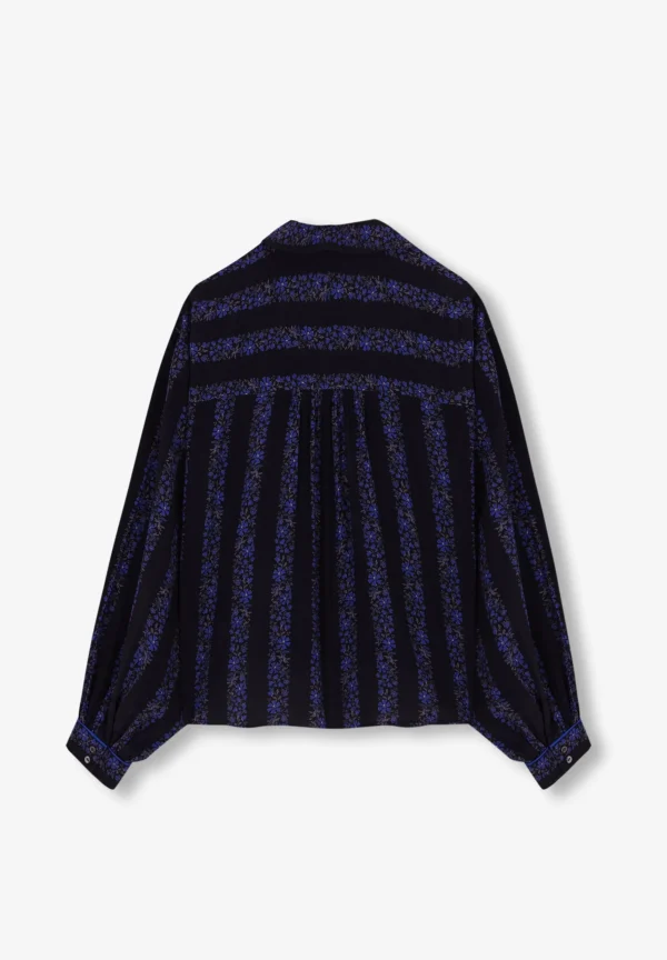 scalperscompany Blusa Rayas Flores-Mujer Total Look