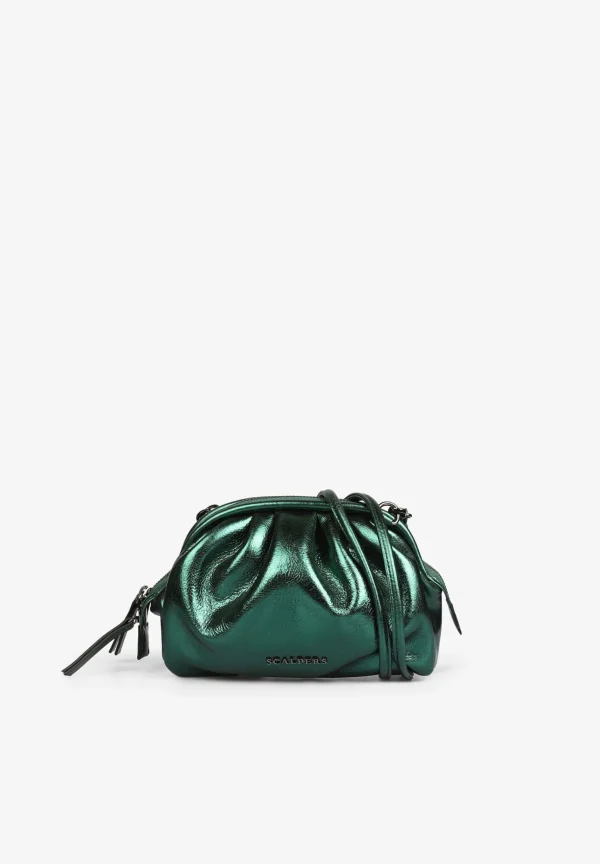 scalperscompany Bolso Clutch Metalizado-Mujer Coleccion