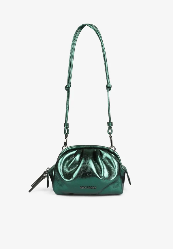 scalperscompany Bolso Clutch Metalizado-Mujer Coleccion