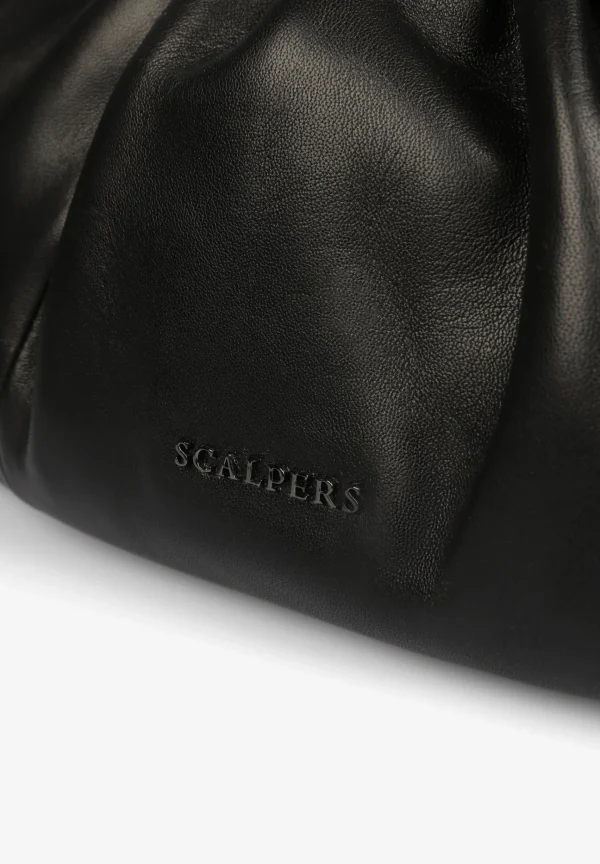 scalperscompany Bolso Clutch Piel Frunces-Mujer Coleccion
