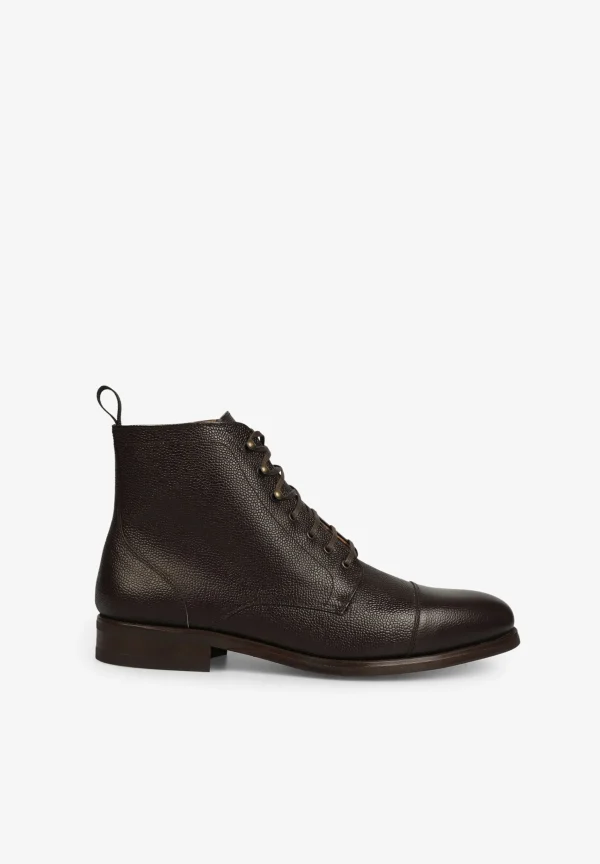scalperscompany Botas Piel Cordones-Hombre Casual