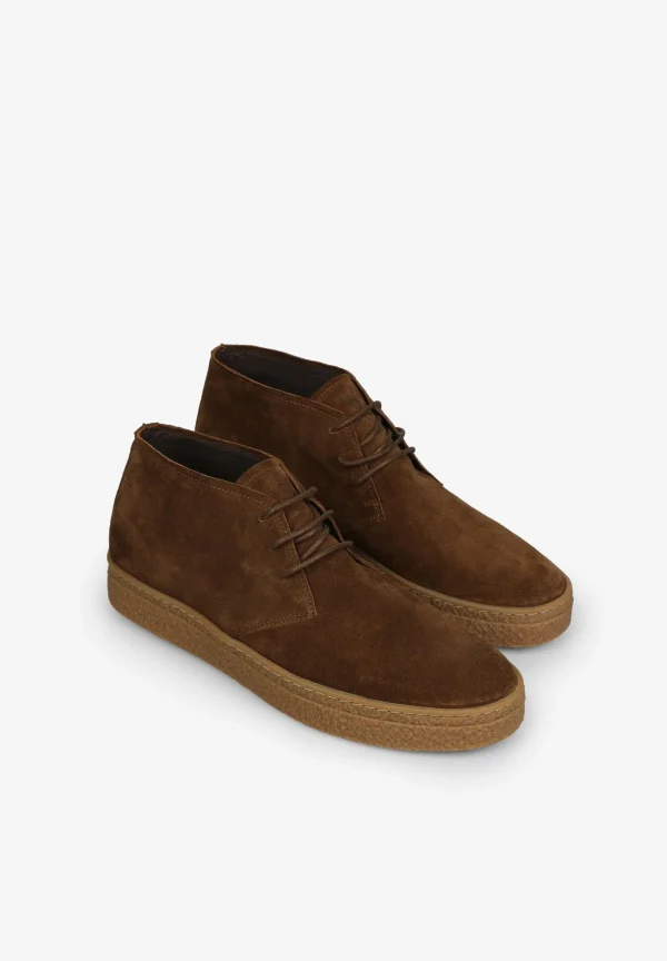 scalperscompany Botas Serraje Suela Contraste-Hombre Casual
