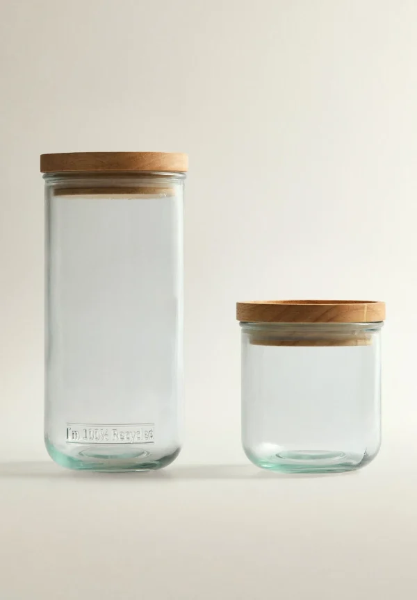scalperscompany Bote Almacenaje Madera-Home Almacenaje Y Utensilios