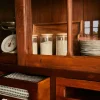 scalperscompany Bote Almacenaje Madera Alto-Home Almacenaje Y Utensilios