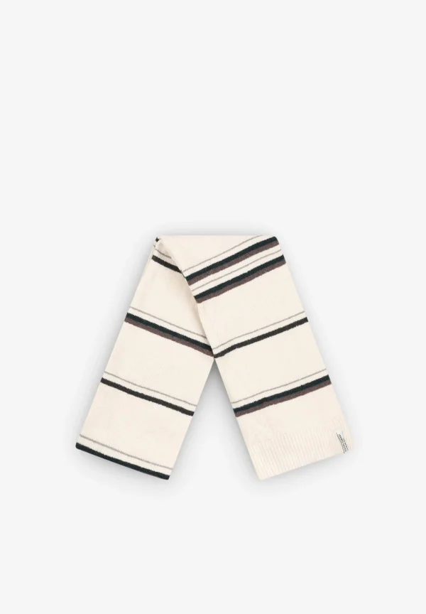 scalperscompany Bufanda Punto Rayas Bicolor-Hombre Bufandas