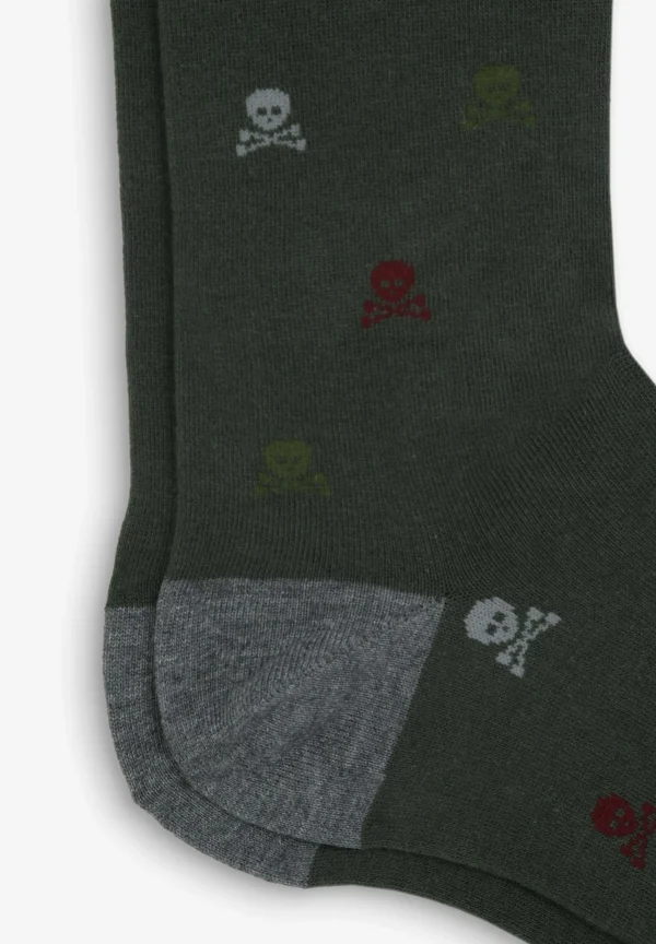 scalperscompany Calcetines Calaveras-Hombre Calcetines