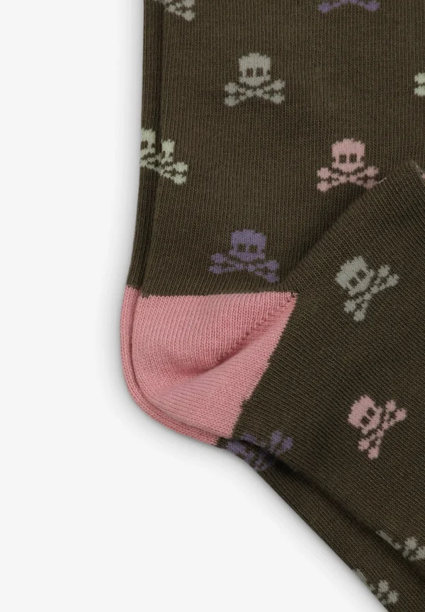 scalperscompany Calcetines Calaveras All Over-Niños Calcetines
