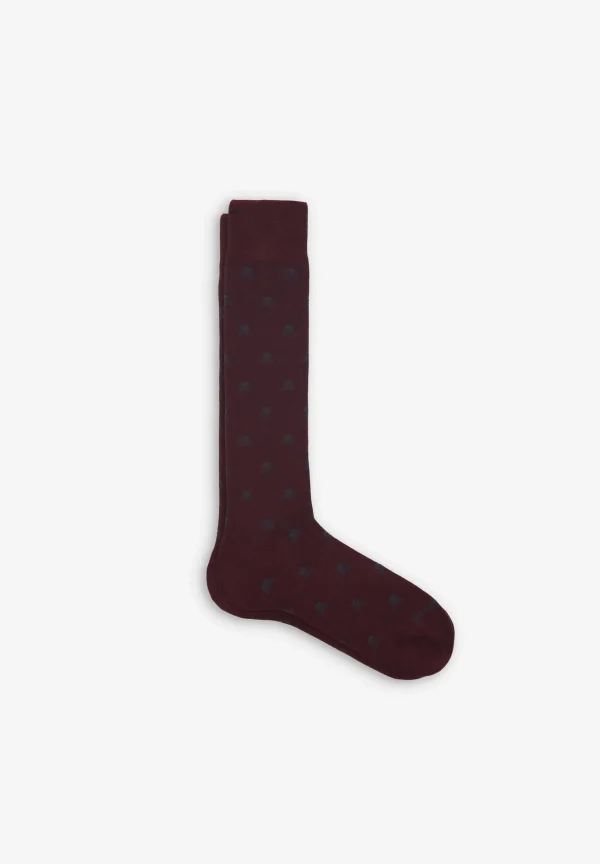 scalperscompany Calcetines Calaveras All Over-Hombre Calcetines
