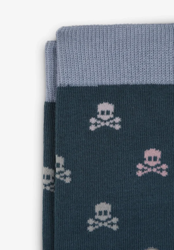 scalperscompany Calcetines Calaveras All Over-Niños Calcetines