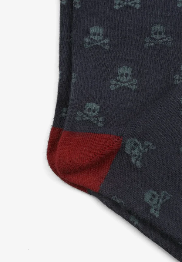scalperscompany Calcetines Calaveras All Over-Niños Calcetines
