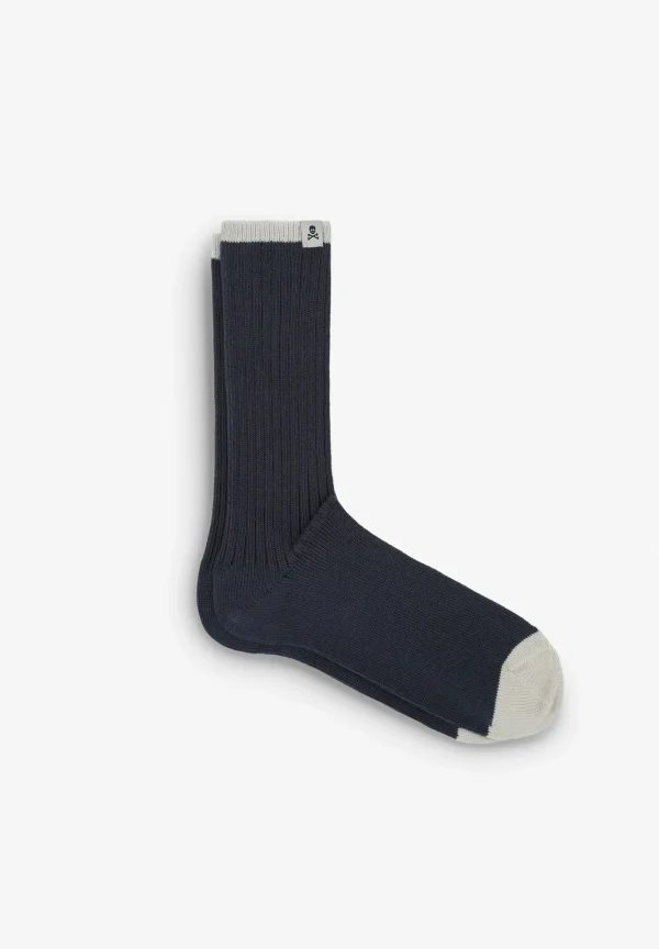 scalperscompany Calcetines Canale Contraste-Hombre Calcetines