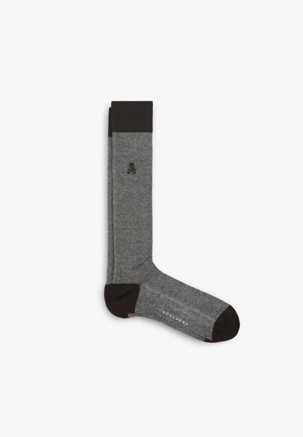 scalperscompany Calcetines Estructura-Hombre Calcetines