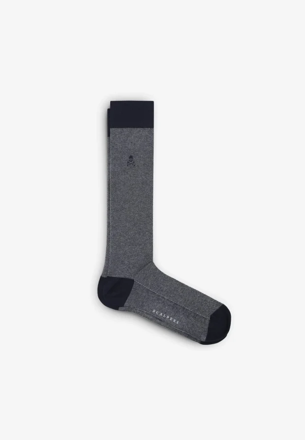 scalperscompany Calcetines Estructura-Hombre Calcetines