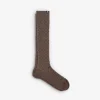 scalperscompany Calcetines Punto Estructura-Hombre Calcetines