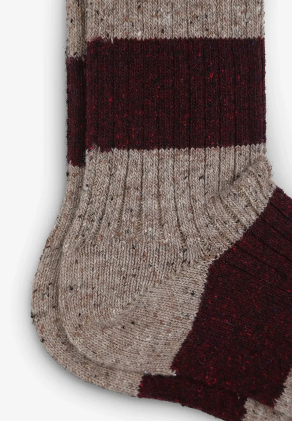 scalperscompany Calcetines Rayas Anchas-Hombre Calcetines