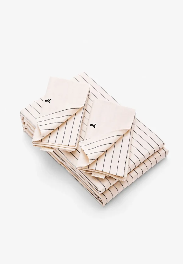 scalperscompany Cama 150 Cm | Set Funda Nordica Y Almohadas Rayas-Home Fundas Nordicas